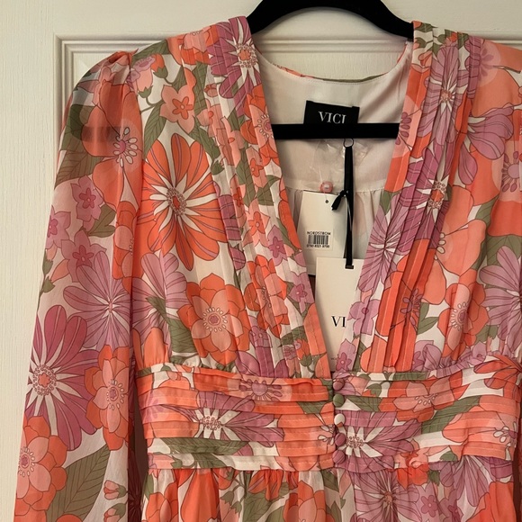 Nordstrom Floral Mini Dress - Picture 2 of 8